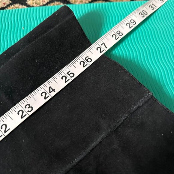 Black Over-the-knee Boots for Women real suede! - Picture 8 of 8